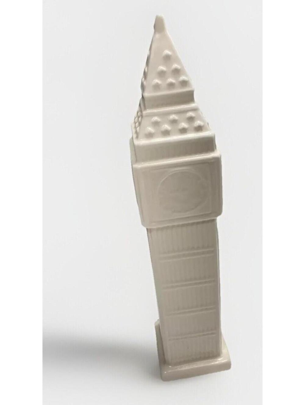 Tower Decor Creamy / White AS IS Crackling Defect Display Accent Home Decor